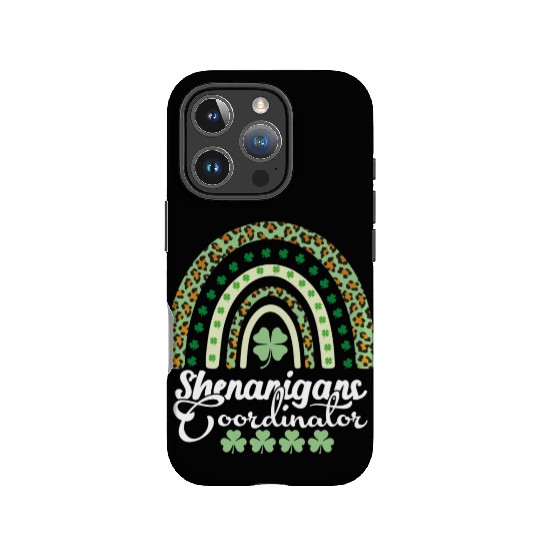 Shenanigans Coordinator Teacher Rainbow IPhone Cases