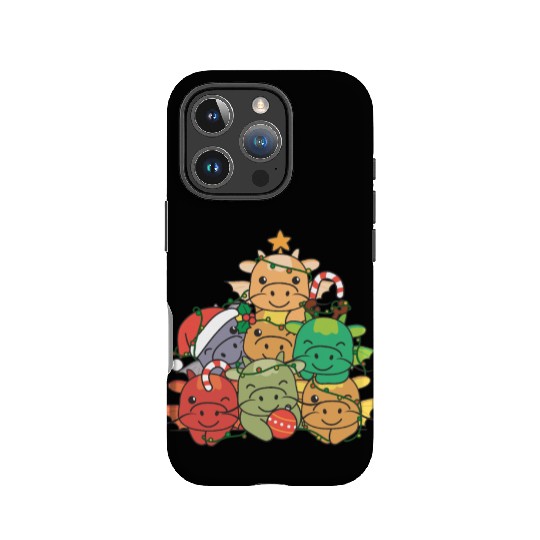Dragon Christmas Tree Funny Animal Christmas IPhone Cases