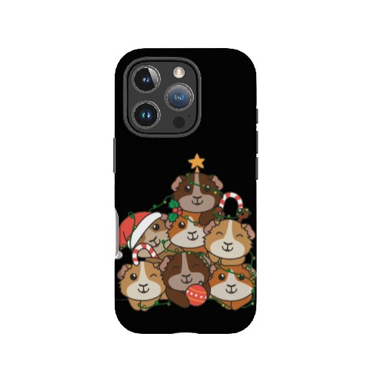Guinea Pig Christmas Tree Funny Animal IPhone Cases
