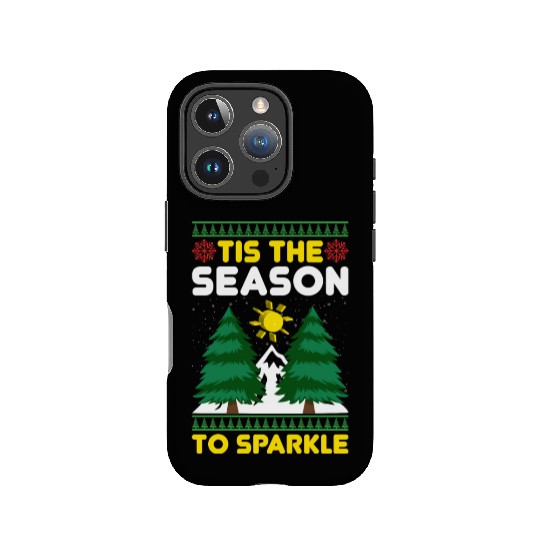 tis the Season to Sparkle IPhone Cases