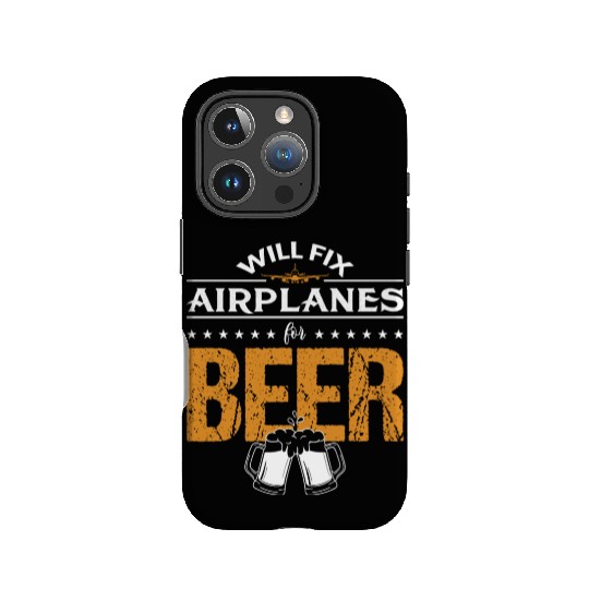 Aircraft Mechanic Will Fix Airplanes For Beer IPhone Cases