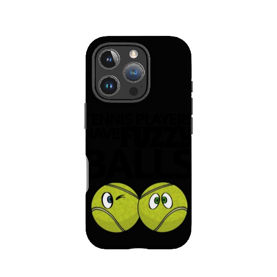 Tennis Players Have Fuzzy Balls IPhone Cases