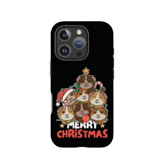 Guinea Pig Christmas Tree Merry Christmas IPhone Cases