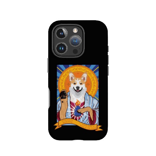 Saint Pembroke Welsh Corgi IPhone Cases