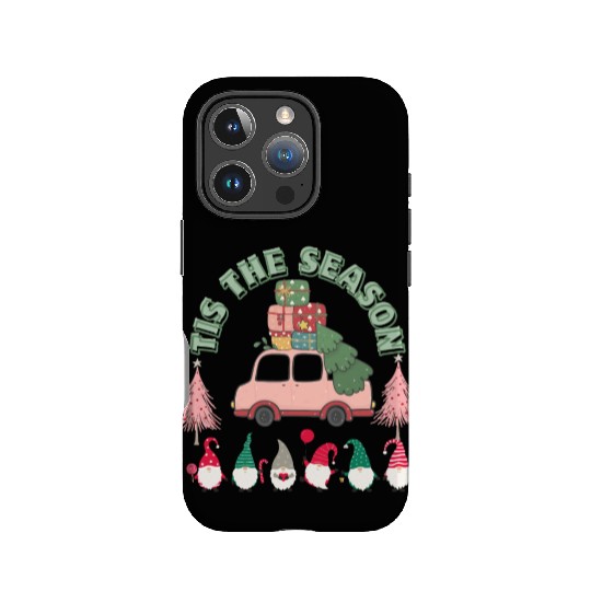 Tis The Season Xmas vintage art IPhone Cases