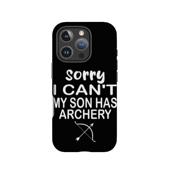 sorry i can't my son has archery archers IPhone Cases