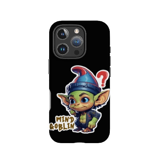Funny Green Goblin Monster - Mind Goblin Deez Nuts IPhone Cases