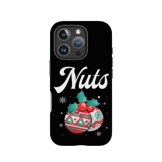 Christmas Nuts Santa Snowflakes Candy Canes Winter IPhone Cases