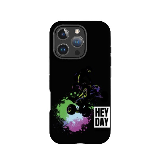 ATV/Quad " Airborne" style logo. By "Hey Day" IPhone Cases