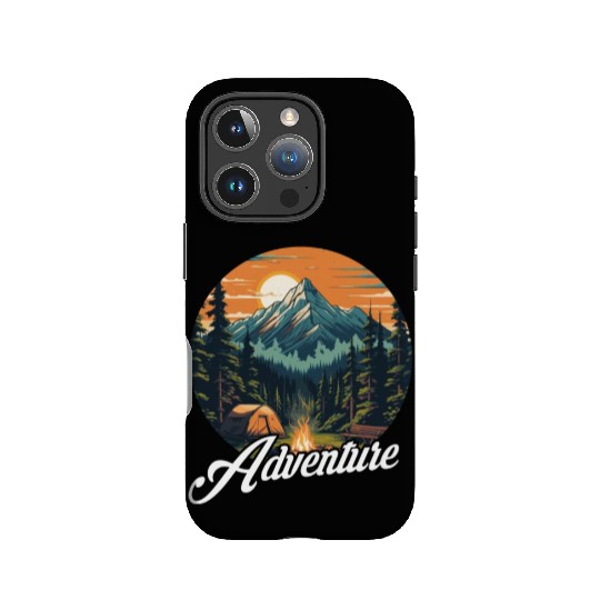 Forest nature trekking adventure IPhone Cases