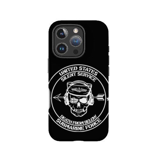 Us Submarine Force Death From Below Silent Service IPhone Cases