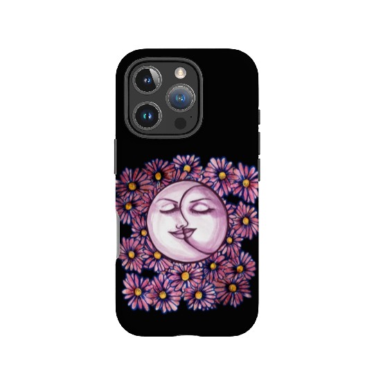 Flower Moon Goddess IPhone Cases