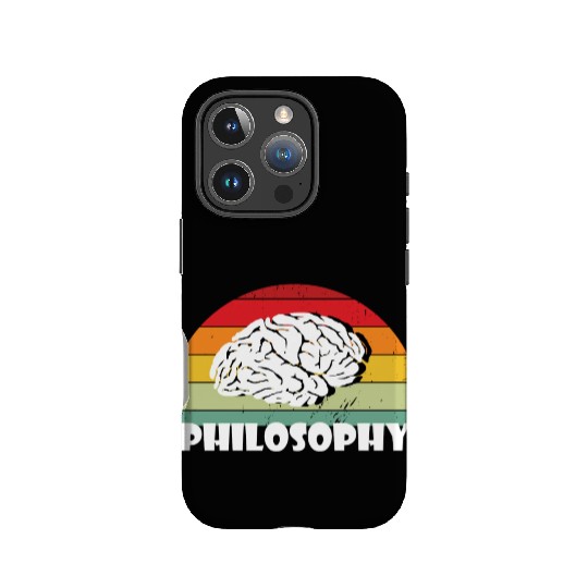 Philosophy Use Your Brain IPhone Cases