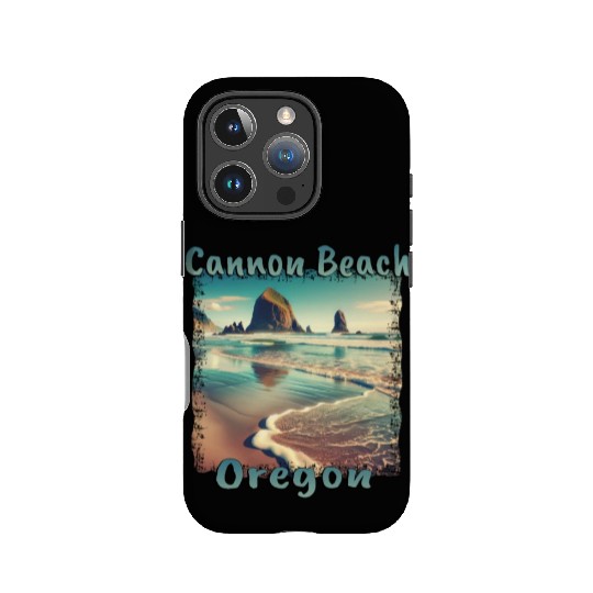 Cannon Beach, Oregon, USA - Relaxing Seaside IPhone Cases