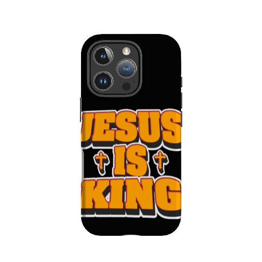 Jesus Is King Love Jesus Christian Christmas IPhone Cases
