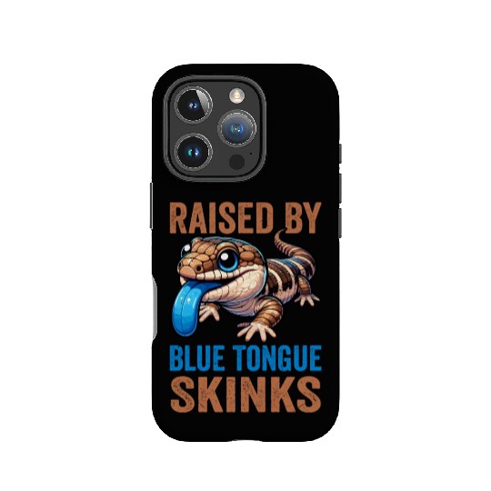 Lizard Collector Reptile Lover Blue Tongue Skink IPhone Cases