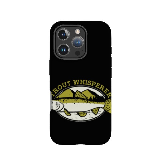 Trout Whisperer Boat Ice Fisherman Deep Sea Fly IPhone Cases