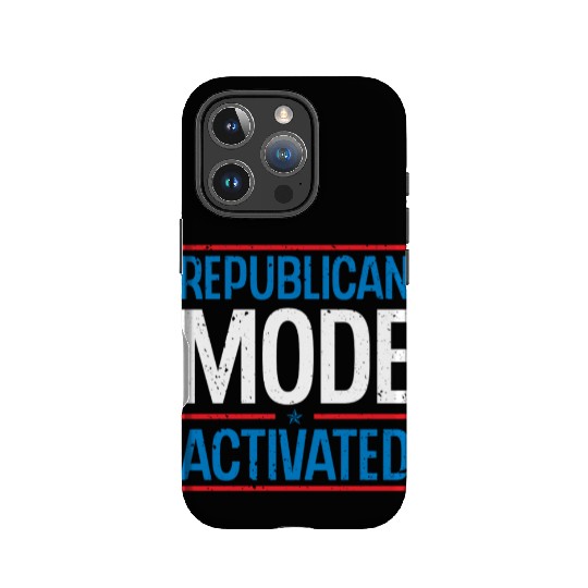 Republican Mode Activated American Voter Voting IPhone Cases