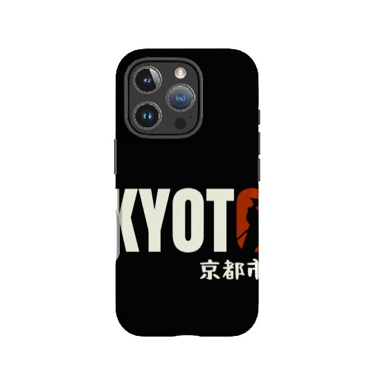 Kyoto Typography IPhone Cases - Urban Statement