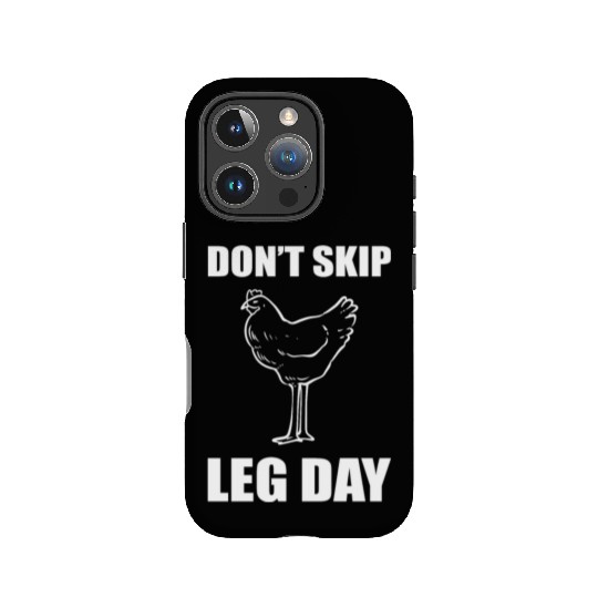 Don't Skip Leg Day Gym-goer IPhone Cases