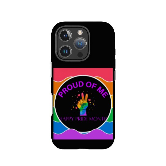 Proud Of Me Pride Month IPhone Cases