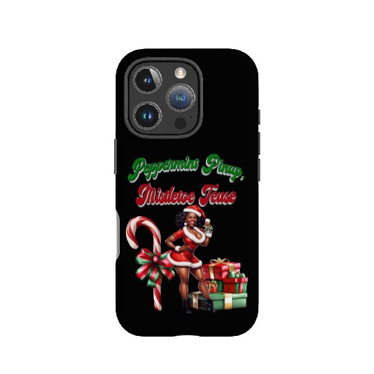 Peppermint Pinup, Mistletoe Tease IPhone Cases