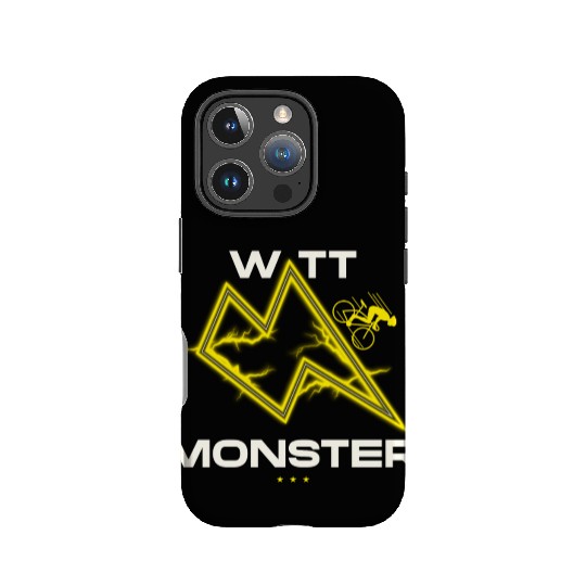 WATT MONSTER Cycling IPhone Cases