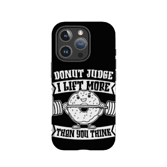 Fitness Donut Funny Donut Gym IPhone Cases