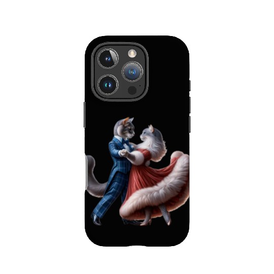 Twilight Dance of Cats IPhone Cases