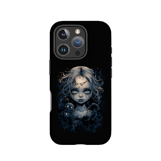 Gothic Girl Halloween Fantasy Dark IPhone Cases