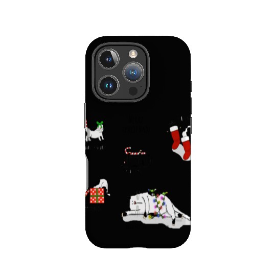 Holidays are Exhausting. Merry Christmas! IPhone Cases
