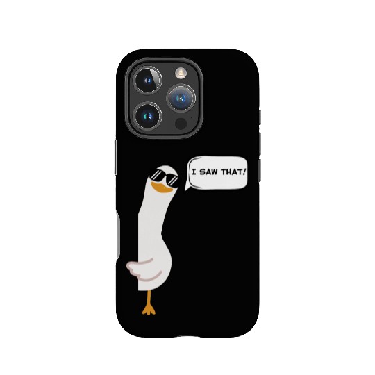 Spy Duck Saw That Funny Meme Jesus Ducky Cute Honk IPhone Cases