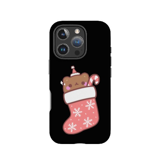 Teddy bear in a boot IPhone Cases
