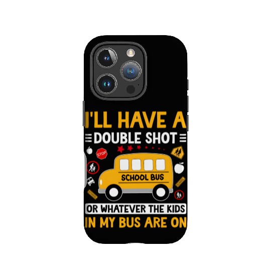 In My Bus Monitor School Bus Monitor IPhone Cases