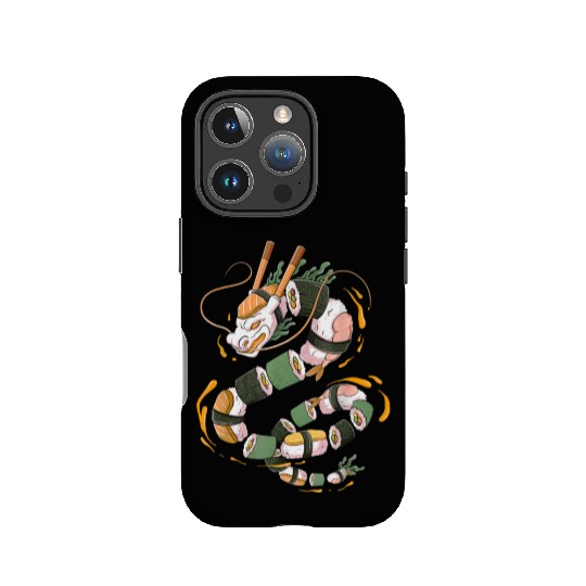 Japanese Sushi Dragon Roll Kawaii Dragon Anime IPhone Cases