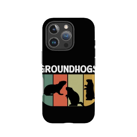 Groundhogs Retro Vintage Happy Groundhog Day IPhone Cases