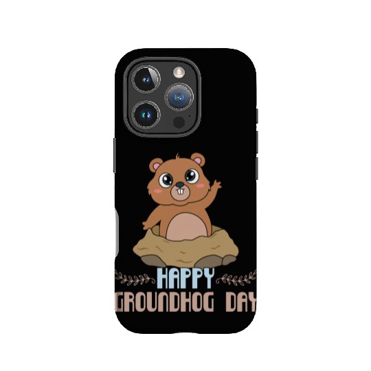 Cute Kawaii Groundhog Happy Groundhog Day IPhone Cases