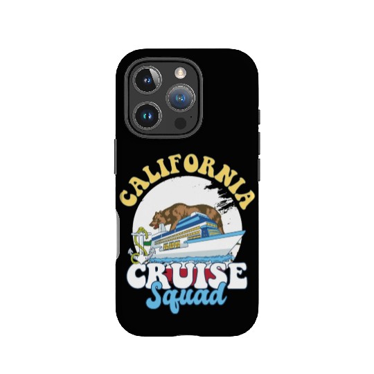California Cruise Squad Family Vacation Trip IPhone Cases