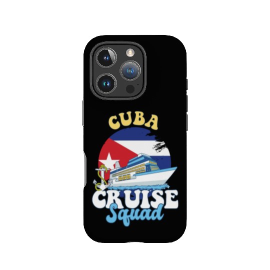 Cuba Cruise Squad Family Vacation Trip IPhone Cases