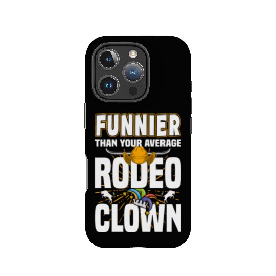 Rodeo Clown | Rodeo Cowboy Western Profession IPhone Cases
