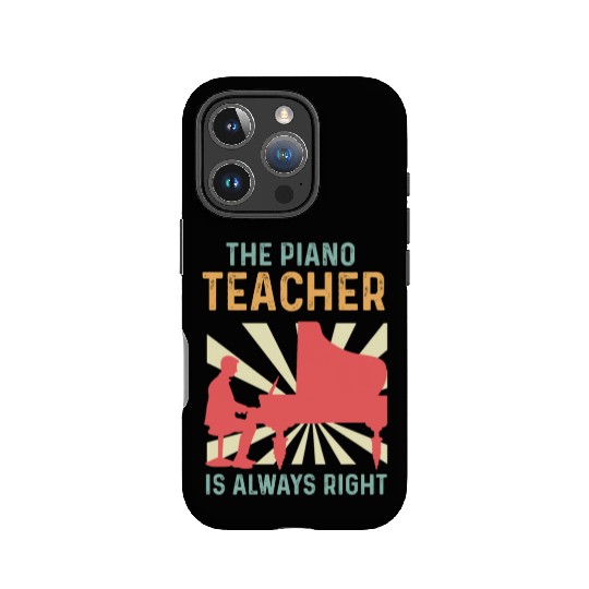 The Piano Teacher Music Director Gift IPhone Cases