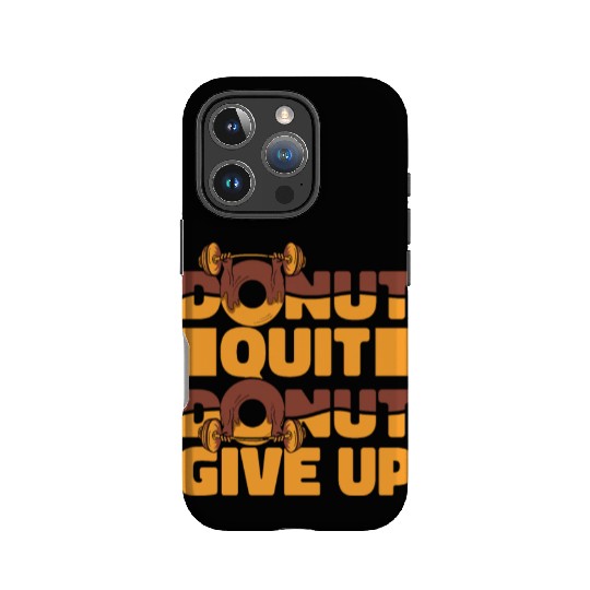 Fitness Donut Funny Donut Gym IPhone Cases