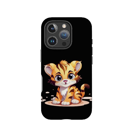 Cute Little Tiger IPhone Cases