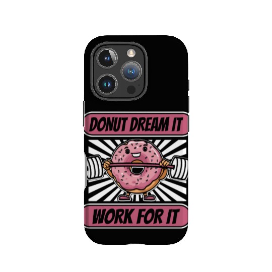 Fitness Donut Donut Gym IPhone Cases