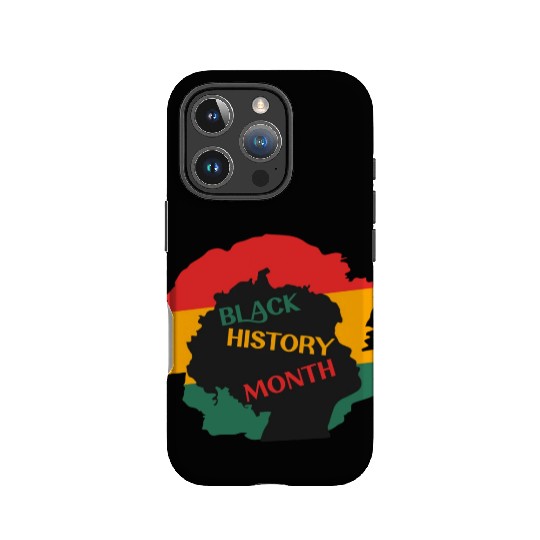 Black history month. African American woman IPhone Cases