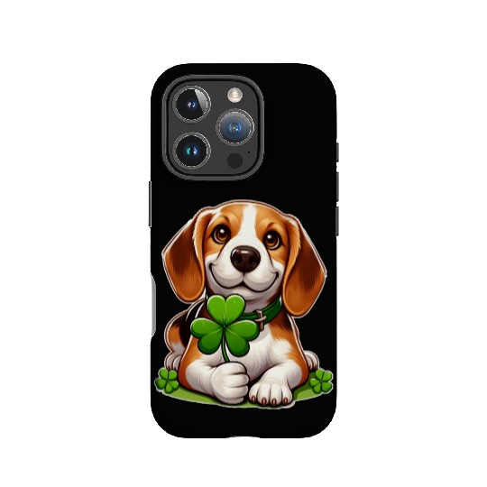 St. Patrick's Day Beagle IPhone Cases