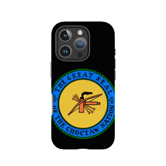 The Great Seal of Choctaw Nation of Oklahoma IPhone Cases