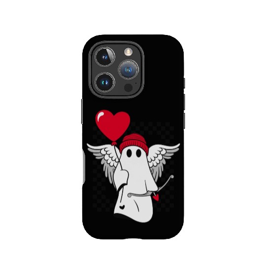 Valentine's Day Cupid Ghost Wings Heart Love Arro IPhone Cases