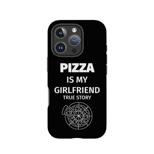 PIZZA is my Boyfriend - Girlfriend True Story IPhone Cases