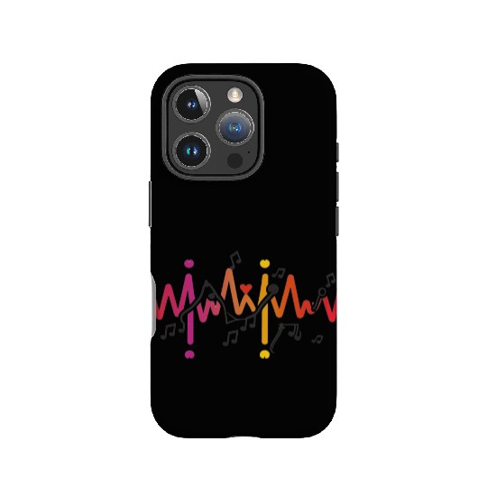 Valentine's day heartbeat IPhone Cases
